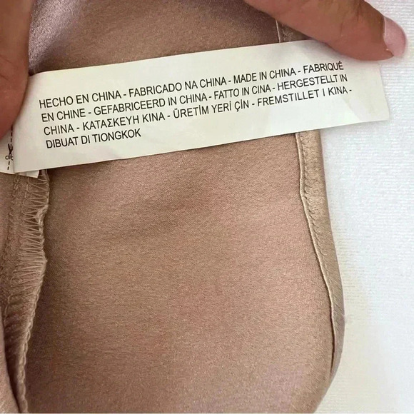 Zara Trafaluc Collection rose gold metallic dress with button detail. - Picture 16 of 16